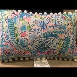 Lilly Pulitzer Mermaid Pillow